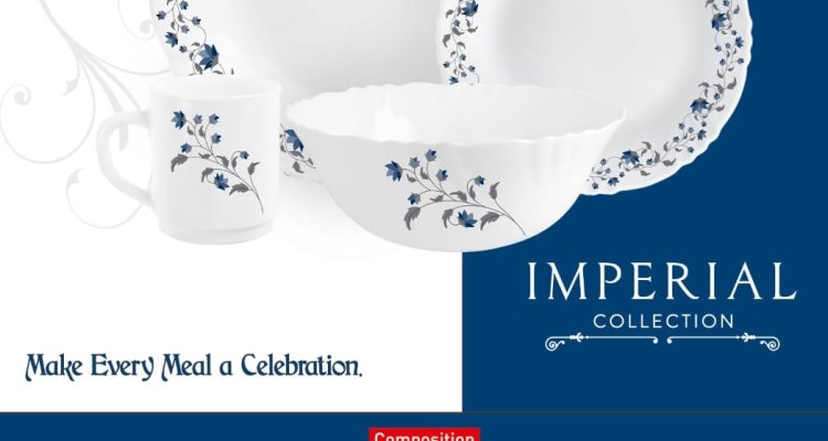 Cello Opalware 16pc Dinner sets