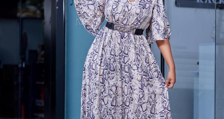 Detailed sleeve dress available in UK Size 16, 18 & 20 for Kshs 8,400