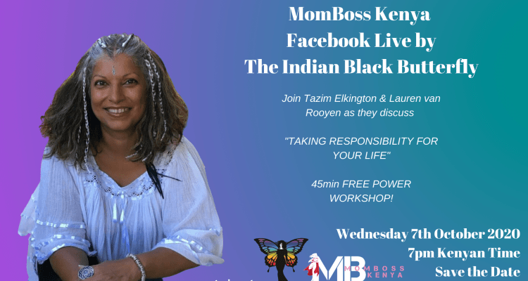 THE INDIAN BLACK BUTTERFLY MOMBOSS FACEBOOK LIVE