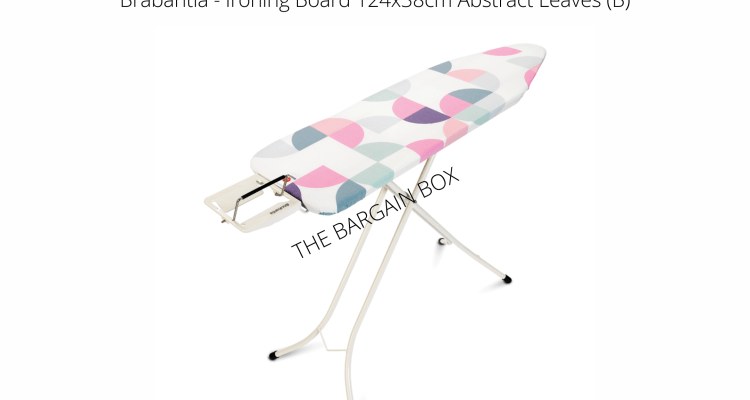 Brabantia – Ironing Board 124x38cm Abstract Leaves ( B )