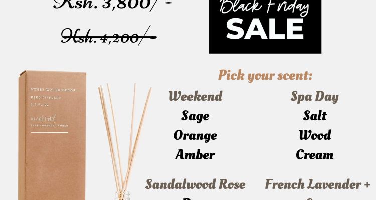 BLACK FRIDAY SALE – REED DIFFUSERS BY SWEET WATER DÉCOR – DESIGNED & HANDMADE IN THE U.S.