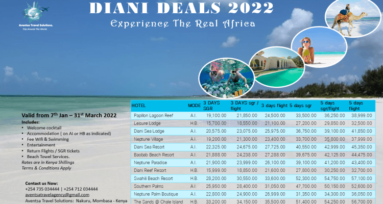 Diani Deals with Aventsa