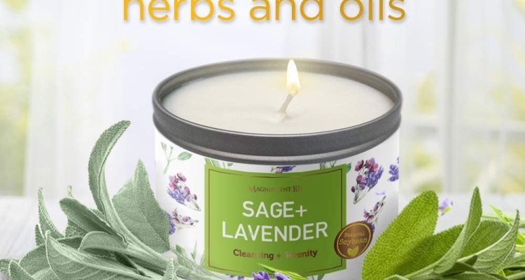 MAGNIFICENT 101 SAGE + LAVENDER Candle – SOURCED FROM THE U.S.