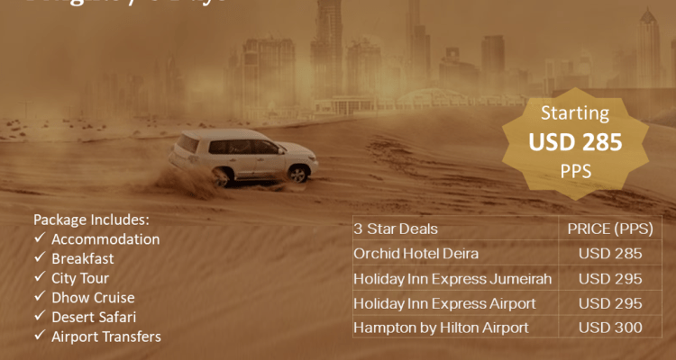 Dazzling Dubai Deals with Aventsa Travel Solutions