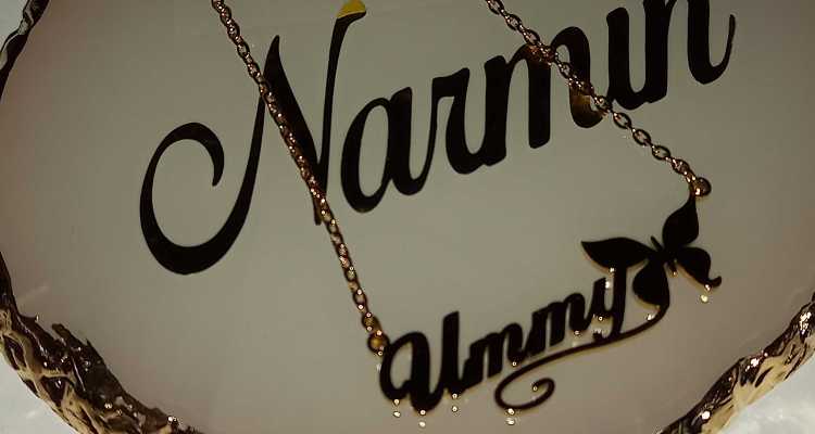 Name necklace offer