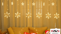 Christmas Lights -Snowflake Shape