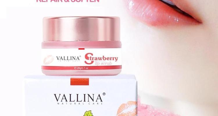 Vallina Strawberry Lip Scrub 20g @ Kshs 600 only