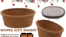 Woven Gift Basket @ Kshs 300