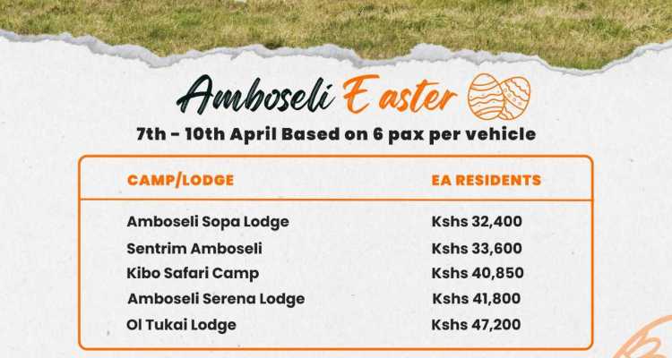 Easter in Amboseli