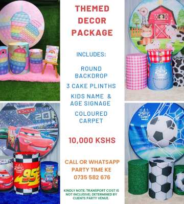 THEMED DECOR PACKAGE